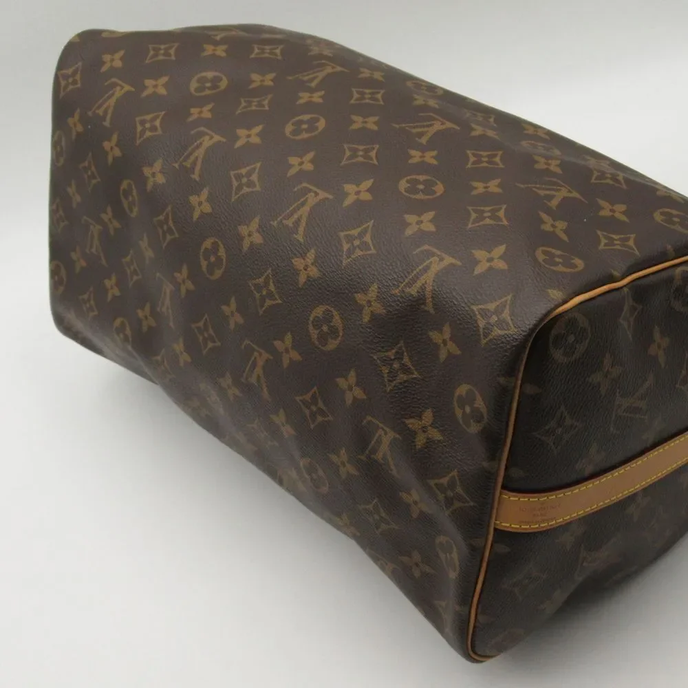 Louis Vuitton Speedy Bandouliere 35 Shoulder Bag Monogram Brown